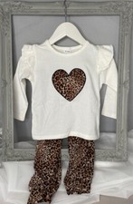 Girls Leopard Print Set