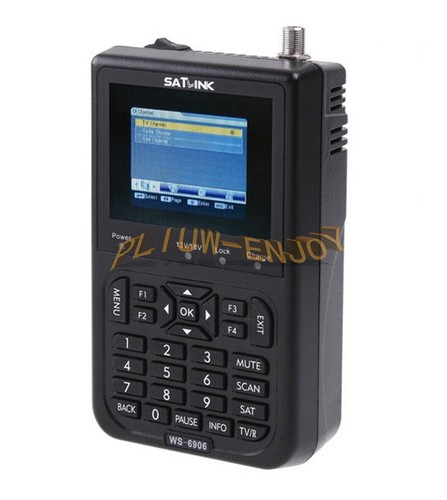 1PC New Satlink WS-6906 Satellite Signal Finder Detector Meter DVB-S 3.5" LCD - Picture 1 of 6