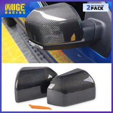 For Ford F-150 Raptor 2015-2020 Real Carbon Fiber Side Rearview Mirror Covers