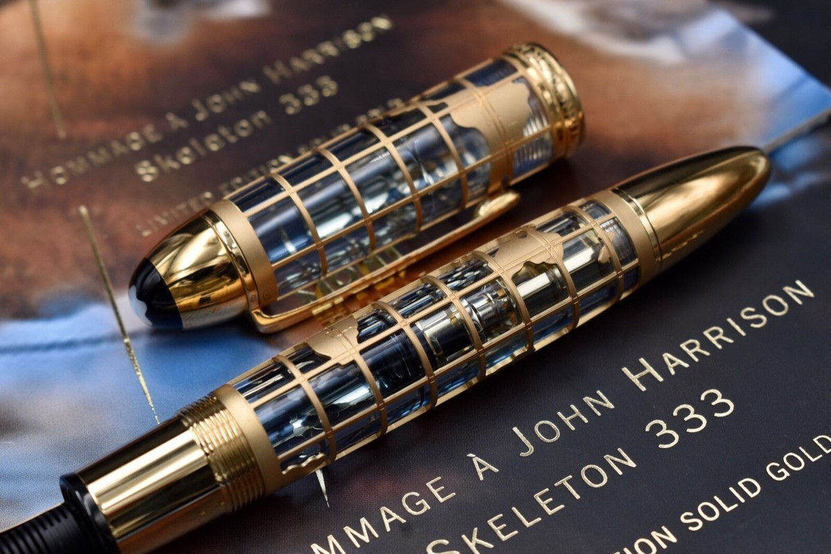 MONTBLANC 149 Skeleton John Harrison Artisan Limited Edition 333