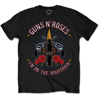 OFFICIAL LICENSED - Guns n Roses - Night Train T-Shirt Slash Rock Metal