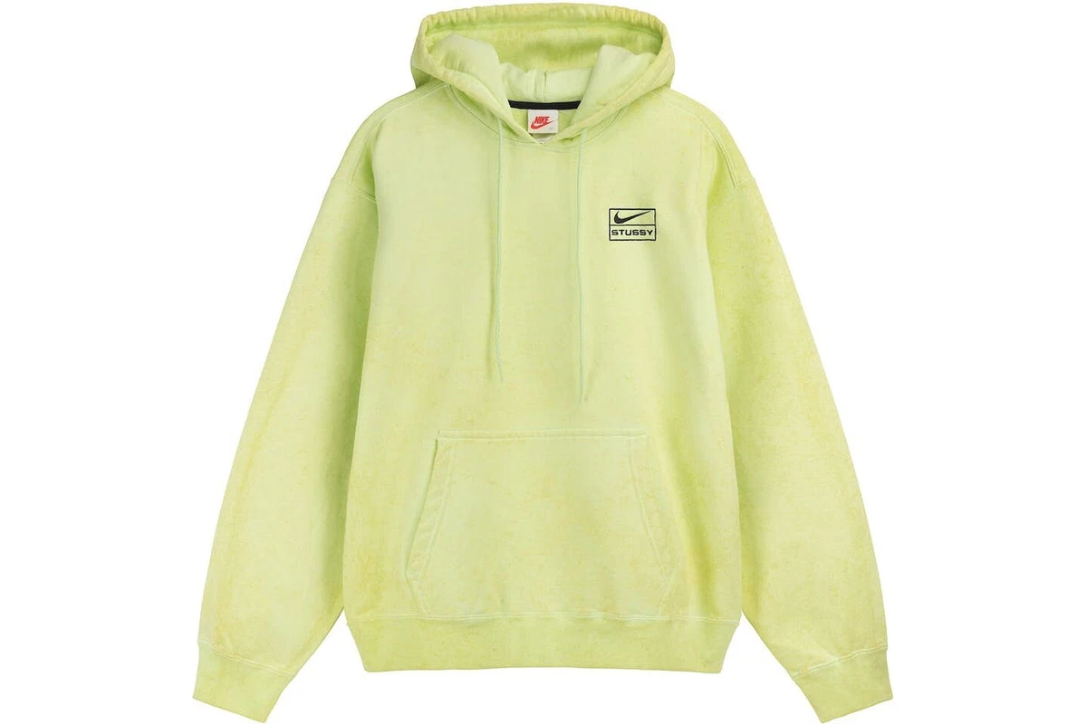 S] 22ss, Nike x Stussy Washed Hoodie Volt color | eBay