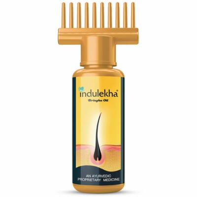 Indulekha Bringha Ayurvedic Herbal Oil, Reduces Hair Fall & Grows New Hair 100ml