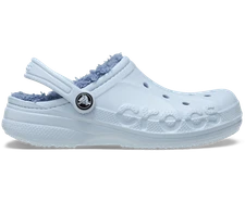 Crocs Kids Baya Lined Clog – Warm Fuzzy Slippers, Indoor/Outdoor, Heel Strap