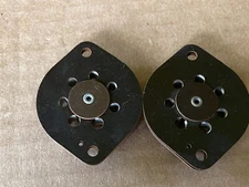 2 NOS Vintage Phenolic 7-Pin UX7 Tube Sockets (Qty Avail)