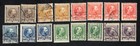 Denmark 1904-06 stamps Mi#47(2)-52(1) START10%ONLY MH/used CV=242$