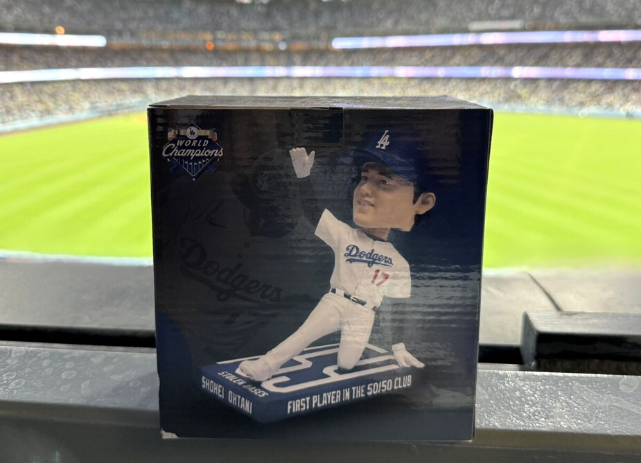 Shohei Ohtani 50/50 Bobblehead Los Angeles Dodgers 2025 SGA