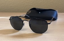 New Rayban RB 3648The Marshal Black Dark Gray 002/B1 54-21 -145 Authentic Italy