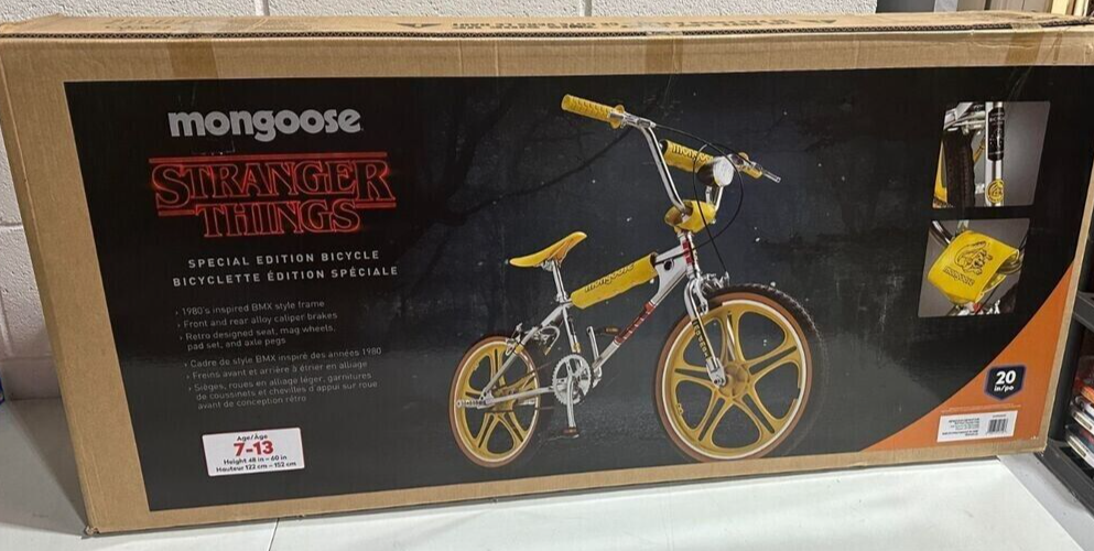 Mongoose 20” STRANGER THINGS NETFLIX Limited Edition “Max” BMX