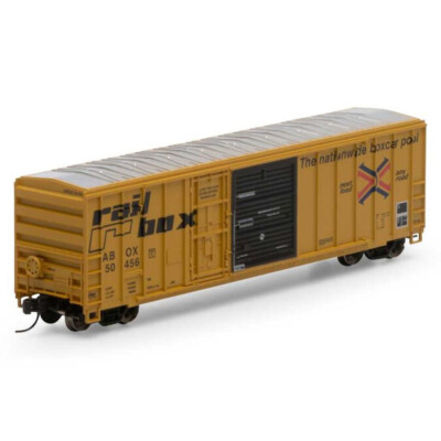 Athearn ATH24584 50' FMC Combo Door Box Freight Car - ABOX Early #50456 N Scale