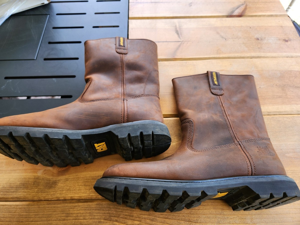NWT Caterpillar Men\'s Revolver Work Boots Brown Cat Footwear Men main image 3