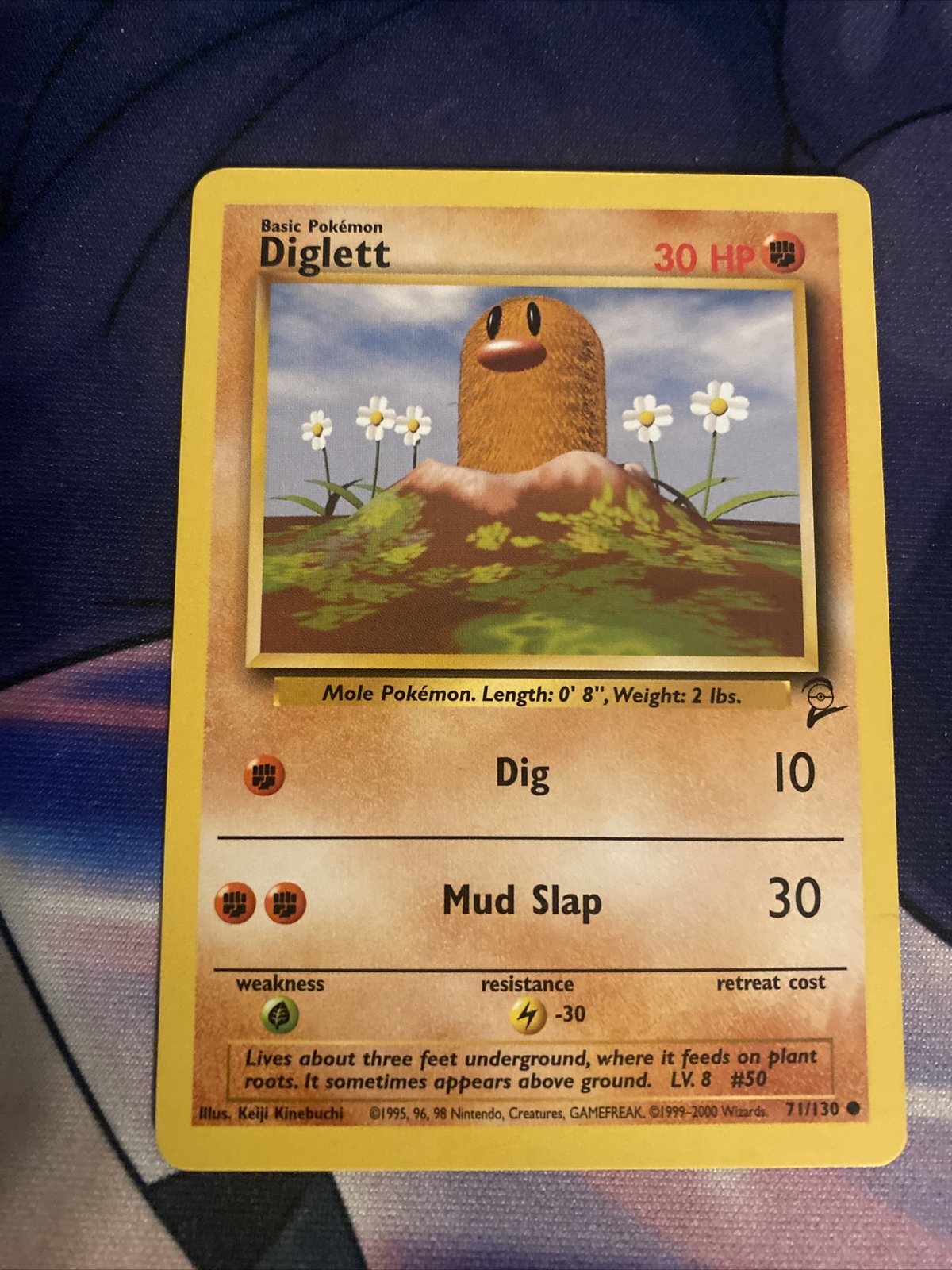 Pokemon TCG Base Set 2 LP Diglett 71/130 | eBay