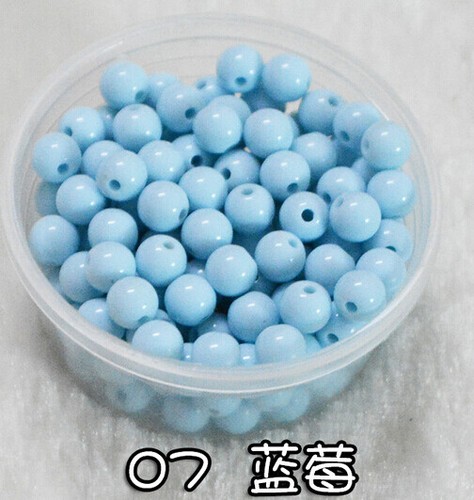 6---18mm round color acrylic beads - Picture 33 of 34