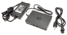 Dell Dock WD15 USB-C Type-C K17A 05FDDV with 130W Ac Adapter