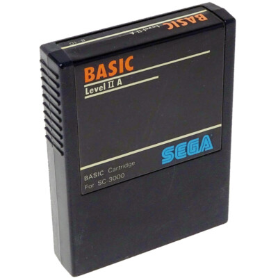 BASIC Level II A Sega SC-3000 CartOnly B-10 Japan Import BASIC Level II A Sega SC-3000 CartOnly B-10 Japan Import
