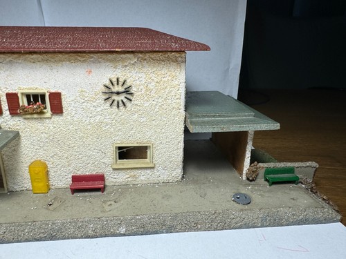 Faller H0 102 Bahnhof Neudorf VINTAGE - Picture 5 of 15