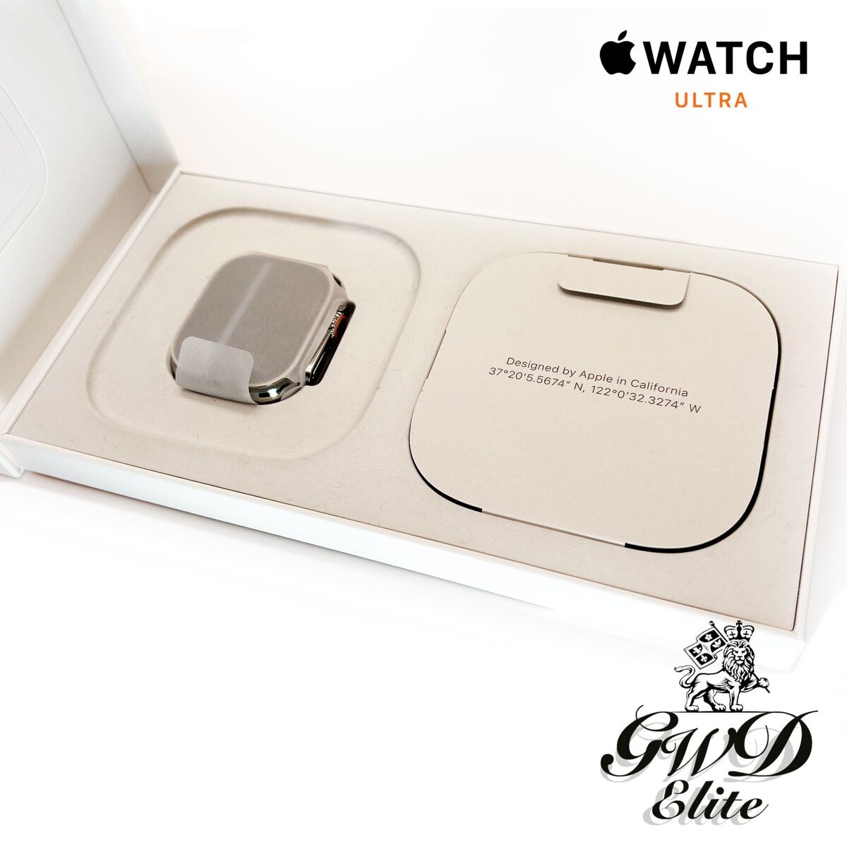 HERMES Apple Watch Ultra 49mm Titanium Polished to Stainless