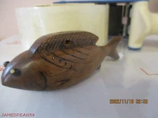 DICK DON TRUDELL ICE FISHING SPEARING DECOY CONTEMPORARY XMAS ORNAMENT 5