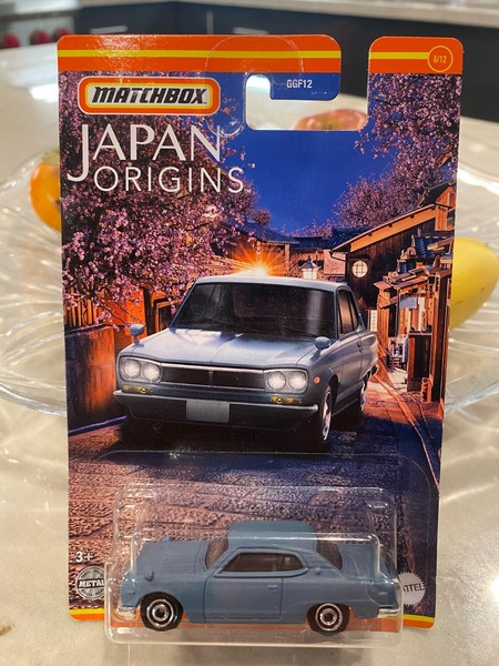Matchbox Japan Origins 2022 - '71 Nissan Skyline 2000 Gtx 1:64 Diecast Car-image
