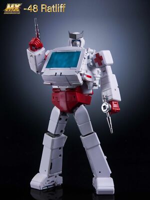 In Stock New X-Transbots MX-48 Ratliff Ratchet Transforms Action Figure Toy