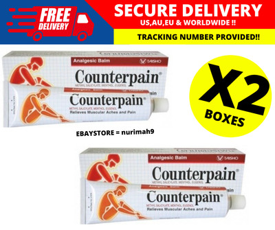 Counterpain Balm Pain Relief Arthritis Rheumatic Analgesic Ache Massage 120g X 2