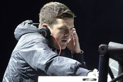Dillon Francis at the Snowglobe Music Festival at Lake Tahoe Comm - Old Photo 4