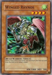 Winged Rhynos - Force of the Breaker - Super Rare