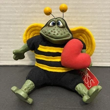 Pre-Owned w/Tags*RUSS The Country Folks "Honeycomb" Plush Frog