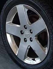 2008 Hhr Oe Wheel 17x6-12 5 Single Spoke Polished Opt Qp2 Chevrolet 2008 Hhr Oe Wheel 17x6-12 5 Single Spoke Polished Opt Qp2 Chevrolet