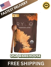 Ryse Mushroom Coffee Organic Coffee 30 Servings Free Delivery Pack 1