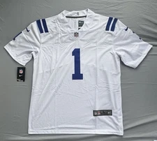 2025 Ahmad “Sauce” Gardner #1 Indianapolis Colts White Away Size- Large