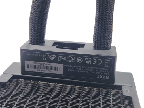 NZXT Kraken Elite 360 2024 AIO CPU Liquid Cooler 360mm Radiator Black Unit Only - Afbeelding 6 van 6