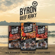 2 x 120g Bags of Premium Beef Jerky – Bulk Buy – Choose Your Flavours