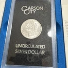 1884-CC Morgan Silver Dollar $1 GSA Uncirculated Carson City Mint Silver
