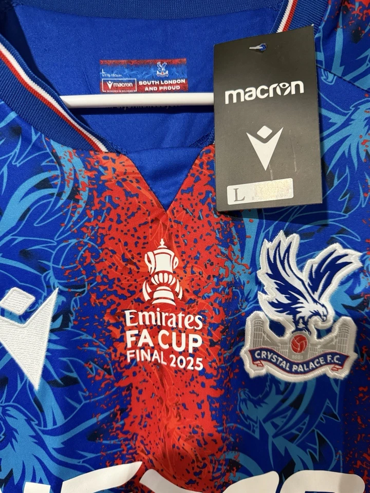 Футболка Eze Crystal Palace финал Футбольной ассоциации 2025 - Изображение 3 из 4