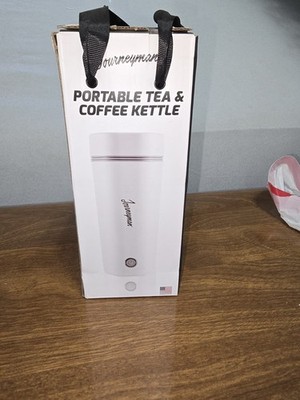 Journeyman Portable Travel Kettle White for Tea & Coffee