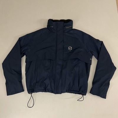 SAMSHIELD Lina Equestrian Winter Coat Waterproof Rain Jacket Women's Sz S Navy B