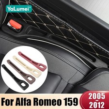 2PCS Car Seat Gap Filler Leak Proof Strips for Alfa Romeo 159 2005–2012