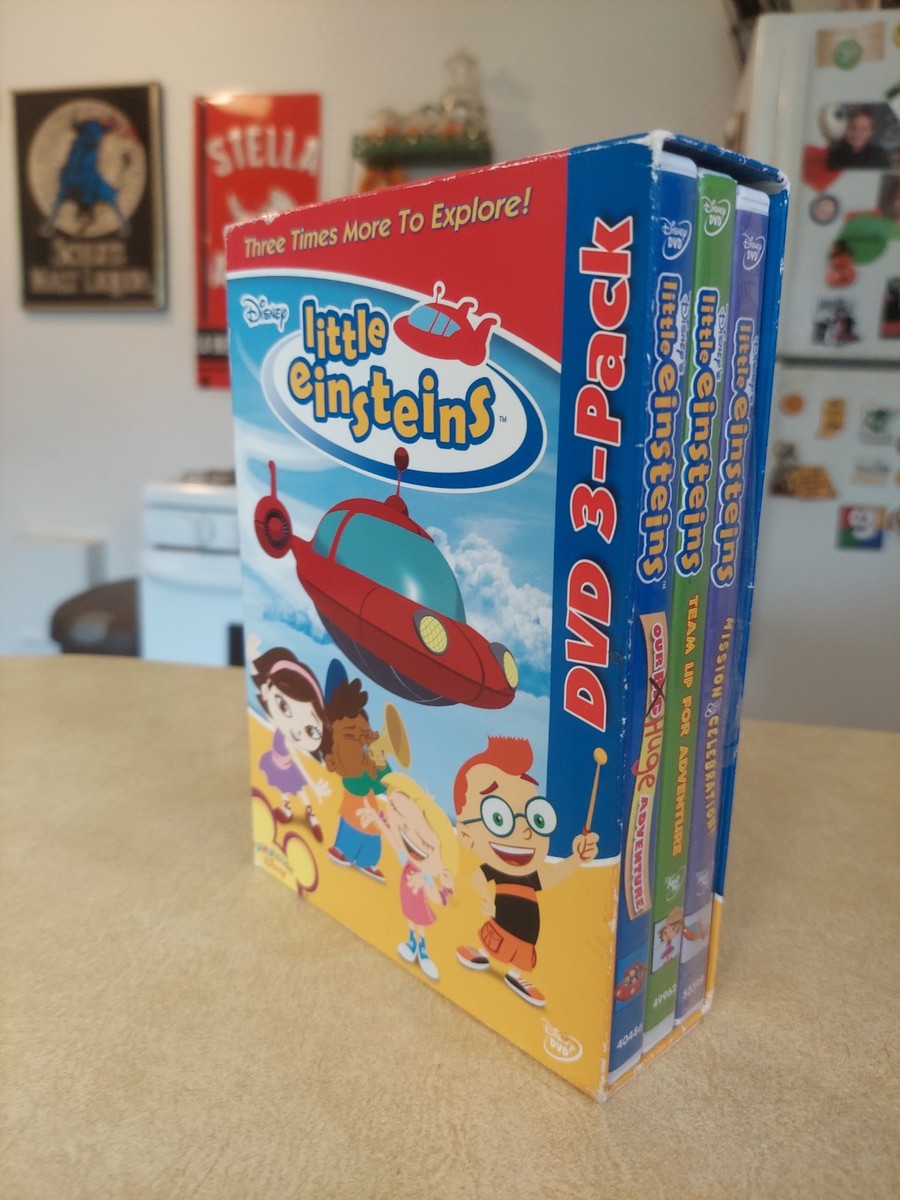 DVD ハッピーエンディング　BOX 1.2.3セット Little Einsteins 3-Pack, Vol. 1 (DVD, 2008, 3-Disc Set) for sale