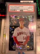 2023 Topps Sapphire Selection Black Logan O’hoppe PSA 10🔥🔥🔥/10