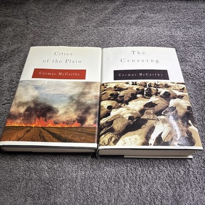 Cormac McCarthy Border Set Lot All The Pretty Horses Crossing 1st Ed HC/DJ-GOOD