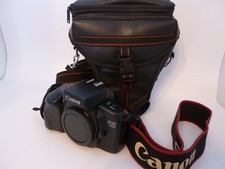 Canon EOS 700 35mm Film Camera   Body Only  Canon Strap  Case   Nice Condition
