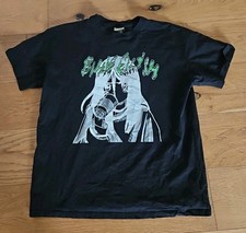 Billie Eilish T-shirt Size XL  Relaxed Boyfriend Black Cotton Tee Unisex Top