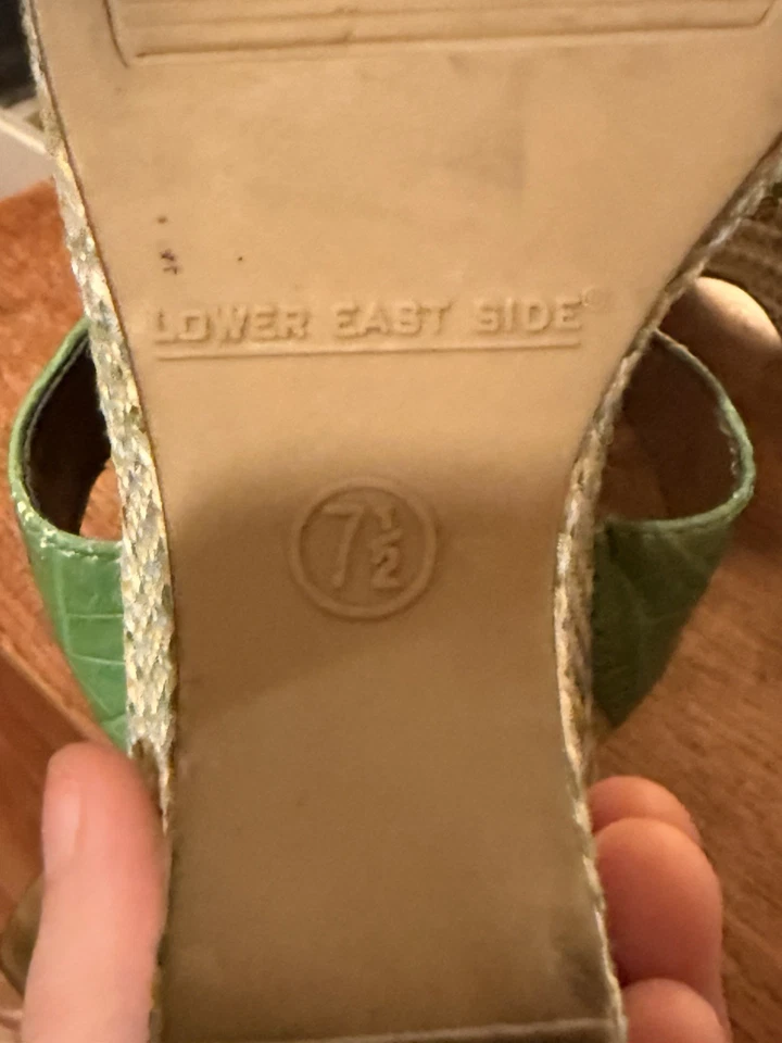 Sandalias de plataforma de tacón de cuña Y2K para mujer Foto 3 de 3