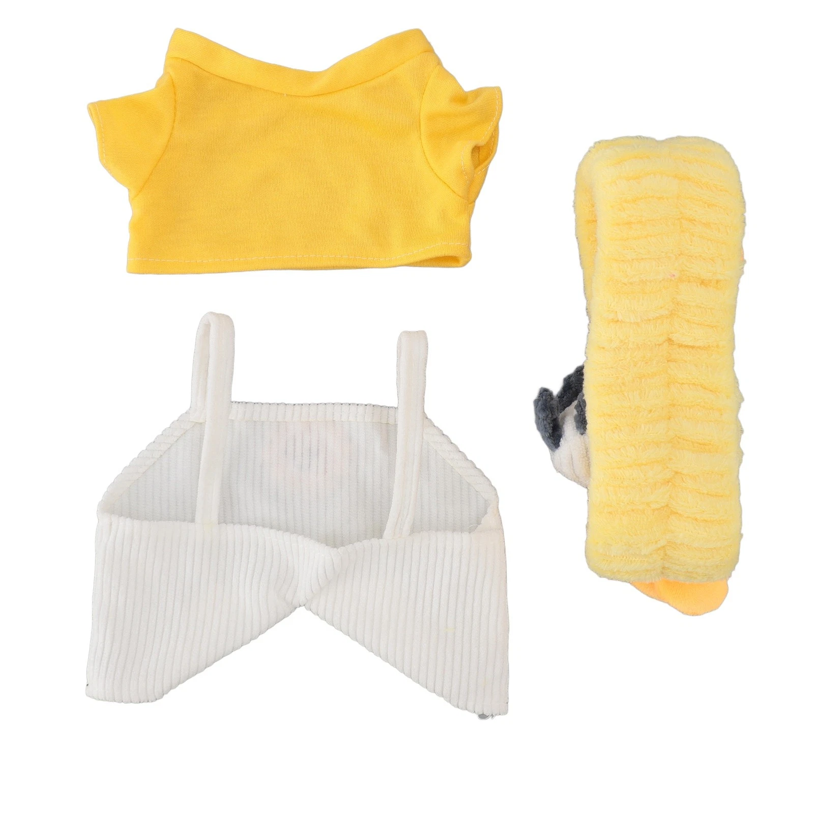 VETEMENTS Peluche pupazzo vestiti adorabile anatra peluche giocattolo vestiti bambola vestito cotone lavabile.