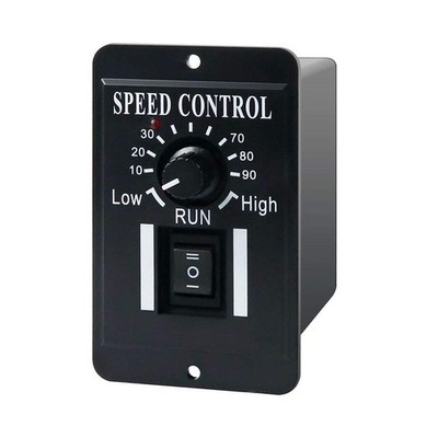 Acxico 1Pcs 12V 24V 36V 48V PWM DC Motor Speed Controller Reversible Switch 6...