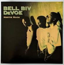 Bell Biv DeVoe "Hootie Mack" 1993 RARE Vintage Orig Promo Poster Flat, Hip Hop