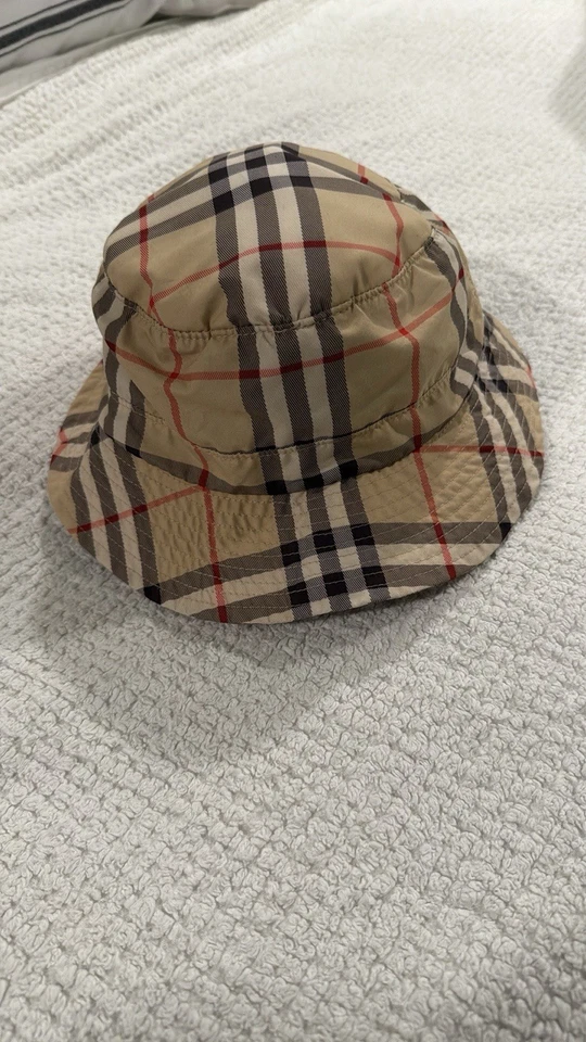 Sombrero de cubo Burberry Nova patrón de cuadros de golf, talla L/Xl Foto 2 de 4
