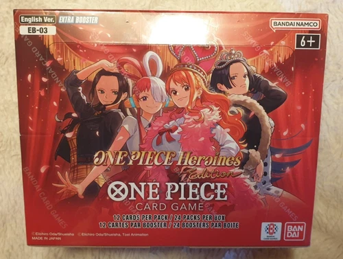 One Piece Card Game - Display EB-03 Heroines Edition - Englisch OVP - 24 Booster