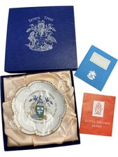 Royal Crown Derby Severn Trent Commemorative Plate Celebration